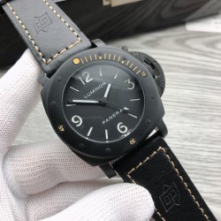 沛纳海--PANERAI 隆重登场  沛纳海一直深受男士喜欢 因为他具有独特风味 戴上手的的手感非常悦目 凸显出男士的魅力 采用全自动机械机芯 ，316精钢表壳，水晶蓝光玻璃镜面敖，手表尺寸44mm，进口小牛皮材质表带