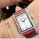 实拍 PATEK PHILIPPE百达翡丽系列 女士腕表(白金表壳搭配沙丁布带,表圈镶嵌天然锆石,蓝宝石玻璃,搭载瑞士石英机芯,尺寸30*34*7毫米) 实拍 PATEK PHILIPPE百达翡丽系列 女士腕表(白金表壳搭配沙丁布带,表圈镶嵌天然锆石,蓝宝石玻璃,搭载瑞士石英机芯,尺寸30*34*7毫米)