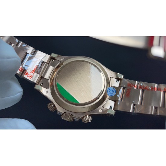 今日推荐劳力士 迪通拿 玫瑰金 带NFC芯片感应保卡 四码合一 40mm 7750机 顶级品质 出货实拍✈️
