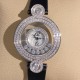 萧邦Chopard,Happy Diamonds 快乐钻系列!瑞士ETA石英机芯,双层蓝宝石玻璃进口表带分别:有鸵鸟纹、原纹、娟丝带可供选择!尺寸约28mm、厚度约7mm 萧邦Chopard,Happy Diamonds 快乐钻系列!瑞士ETA石英机芯,双层蓝宝石玻璃进口表带分别:有鸵鸟纹、原纹、娟丝带可供选择!尺寸约28mm、厚度约7mm