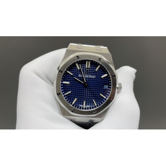 今日推荐爱彼15450ST 白壳蓝面 37mm 3120机 顶级品质 出货实拍✈️