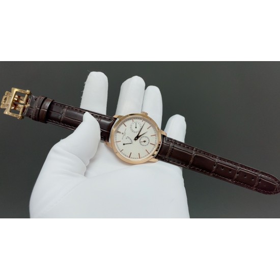 KM江诗丹顿TRADITIONNELLE 传袭系列83520/000R-9909机械腕表,震撼上市!独立秒针、指针式日历、动力储备功能,多功能腕表,3位日历,6位跑秒小针,9位动脑显示,官方同样表径尺寸40mm,搭配改装2475SC全自动机械机芯 KM江诗丹顿TRADITIONNELLE 传袭系列83520/000R-9909机械腕表,震撼上市!独立秒针、指针式日历、动力储备功能,多功能腕表,3位日历,6位跑秒小针,9位动脑显示,官方同样表径尺寸40mm,搭配改装2475SC全自动机械机芯
