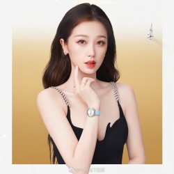 【明星同款】虞书欣 小兰花同款 Piaget伯爵官方POSSESSION时来运转系列精钢钻石腕表