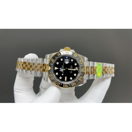 今日推荐劳力士 格林尼治 皮蛋 带NFC芯片感应保卡 40mm 3285机 顶级品质 出货实拍✈️