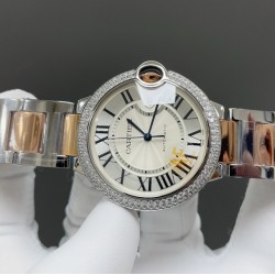 今日推荐AF 卡地亚蓝气球系列 42mm 间玫瑰金双排钻 2824机械机芯 顶级品质 出货实拍✈️