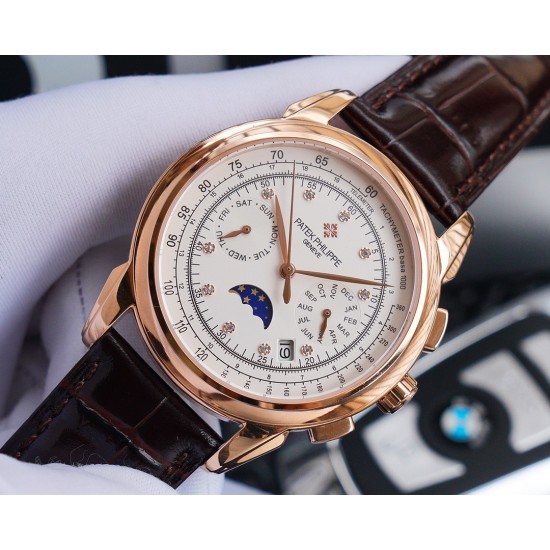 新款 百达翡丽 (实拍图)Patek Philippe 贵族的艺术品!搭配进口9100多功能机芯(0返修)功能(24小时,星期,星辰,月份)进口316精钢!搭配意大利进口小牛皮!原装折叠扣!尺寸42mm。耐磨防刮蓝宝石玻璃!超强防水50米!简约而不简单!你永远无法拥有一块百达翡丽,你只是在替你的后代保管他. ( 慎重承诺 : 产品实物光泽手感更佳精湛 字盘刻度栩栩如生 壳套工艺都是宗师级别轻身检验 加上新时代机器高技锻造 上手震撼尊贵非凡。你值得拥有!⚠️请认准独家品质 新款 百达翡丽 (实拍图)Patek Philippe 贵族的艺术品!搭配进口9100多功能机芯(0返修)功能(24小时,星期,星辰,月份)进口316精钢!搭配意大利进口小牛皮!原装折叠扣!尺寸42mm。耐磨防刮蓝宝石玻璃!超强防水50米!简约而不简单!你永远无法拥有一块百达翡丽,你只是在替你的后代保管他. ( 慎重承诺 : 产品实物光泽手感更佳精湛 字盘刻度栩栩如生 壳套工艺都是宗师级别轻身检验 加上新时代机器高技锻造 上手震撼尊贵非凡。你值得拥有!⚠️请认准独家品质