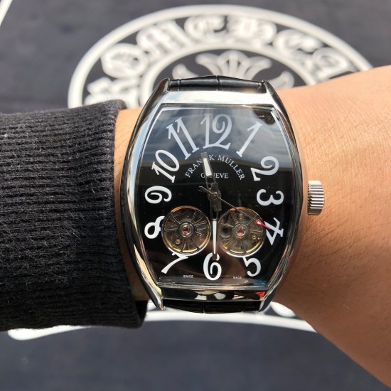 ⭐️法兰克穆勒 Franck Muller ⚜️尺寸 40*55mm ⌚️锥桶型立体壳身⚙️ 全自动镂空双飞轮机芯 头层小牛皮表带原装针扣独特的F M风格 只为专属打造 BG™️ 出品 ✈️ ⭐️法兰克穆勒 Franck Muller ⚜️尺寸 40*55mm ⌚️锥桶型立体壳身⚙️ 全自动镂空双飞轮机芯 头层小牛皮表带原装针扣独特的F M风格 只为专属打造 BG™️ 出品 ✈️