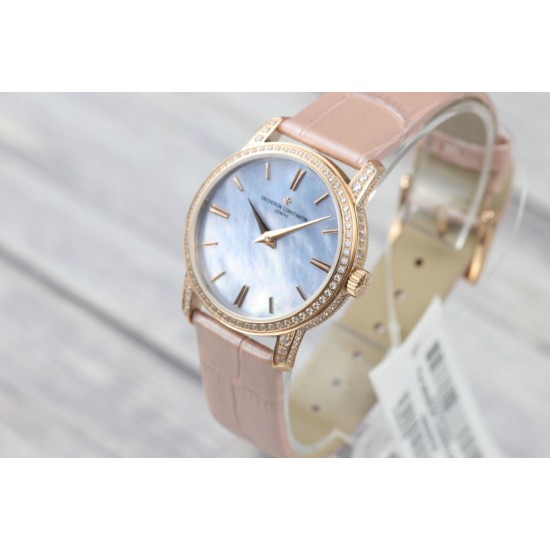 实拍 TK新品江诗丹顿传袭超薄系列-Vacheron Constantin 专为女神打造的,奢华时尚,采用进口316钢表壳,搭配原装进口9015机芯(0返修),天然蓝宝石玻璃镜面,直径33mm,超薄工艺7.8mm,超强防水30米,竹节纹进口小牛皮表带, 实拍 TK新品江诗丹顿传袭超薄系列-Vacheron Constantin 专为女神打造的,奢华时尚,采用进口316钢表壳,搭配原装进口9015机芯(0返修),天然蓝宝石玻璃镜面,直径33mm,超薄工艺7.8mm,超强防水30米,竹节纹进口小牛皮表带,