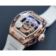 理查德米勒 RICHARD MILLE 最新升級特别版 抛光亮壳 让你体验最亮鬼头 带出最经典的RM052鬼头经典传奇 永不落后 镂空骷髅头腕表.骷髅头轮廓突出,造型霸气不羁,具有震撼人心的魅力。搭配艳耀色彩的真皮轻便表带,更拉风,更前卫。缤纷盛夏,换上短袖T恤的你,腕间搭上鲜艳的表款,是不是很吸睛?尺寸43x50mm ⚠️请认准独家品质 理查德米勒 RICHARD MILLE 最新升級特别版 抛光亮壳 让你体验最亮鬼头 带出最经典的RM052鬼头经典传奇 永不落后 镂空骷髅头腕表.骷髅头轮廓突出,造型霸气不羁,具有震撼人心的魅力。搭配艳耀色彩的真皮轻便表带,更拉风,更前卫。缤纷盛夏,换上短袖T恤的你,腕间搭上鲜艳的表款,是不是很吸睛?尺寸43x50mm ⚠️请认准独家品质