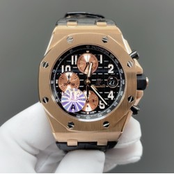 今日推荐爱彼26238 玫瑰金黑面 42mm 3126机 顶级品质 出货实拍✈️