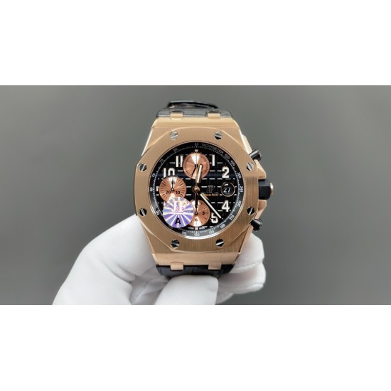 今日推荐爱彼26238 玫瑰金黑面 42mm 3126机 顶级品质 出货实拍✈️