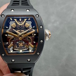 RXW新品一体机摆轮理查德米勒 RM 47 一体机飞轮黑武士腕表惊艳问世，结合卓越的制表工艺 陶瓷腕表