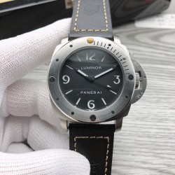 沛纳海--PANERAI 隆重登场  沛纳海一直深受男士喜欢 因为他具有独特风味 戴上手的的手感非常悦目 凸显出男士的魅力 采用全自动机械机芯 ，316精钢表壳，水晶蓝光玻璃镜面敖，手表尺寸44mm，进口小牛皮材质表带