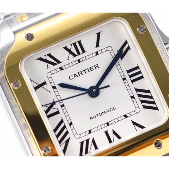 【BV出品】santos de Cartier腕表 山度士女装表款 表壳 七角形表冠 镶嵌一颗多切面蓝宝石 阳光射线纹饰效果表盘,剑型蓝钢指针 蓝宝石水晶镜面 配备“SmartLink”表链调节装置 可配鳄鱼皮或牛皮表带 搭配双重折叠表扣 表带均配备“QuickSwitch”表带快速替换装置 表壳宽度:35.1毫米 表壳厚度:8.83毫米 防水深度10巴(约100米) 【BV出品】santos de Cartier腕表 山度士女装表款 表壳 七角形表冠 镶嵌一颗多切面蓝宝石 阳光射线纹饰效果表盘,剑型蓝钢指针 蓝宝石水晶镜面 配备“SmartLink”表链调节装置 可配鳄鱼皮或牛皮表带 搭配双重折叠表扣 表带均配备“QuickSwitch”表带快速替换装置 表壳宽度:35.1毫米 表壳厚度:8.83毫米 防水深度10巴(约100米)