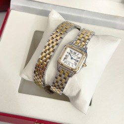 Panthre de Cartier / double chain Width 22mm.Length 30mm. Chain length 44cm卡地亚猎豹系列腕表/双圈表链宽度22mm 长度30mm 链条长度44cm瑞士进口石英机芯，316L精钢表壳表链。蓝晶石表冠，蓝宝石镜面，淬火钢蓝指针，双圈环绕链条，便捷珠宝扣。