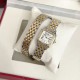 Panthre de Cartier / double chain Width 22mm.Length 30mm. Chain length 44cm卡地亚猎豹系列腕表/双圈表链宽度22mm 长度30mm 链条长度44cm瑞士进口石英机芯,316L精钢表壳表链。蓝晶石表冠,蓝宝石镜面,淬火钢蓝指针,双圈环绕链条,便捷珠宝扣。 Panthre de Cartier / double chain Width 22mm.Length 30mm. Chain length 44cm卡地亚猎豹系列腕表/双圈表链宽度22mm 长度30mm 链条长度44cm瑞士进口石英机芯,316L精钢表壳表链。蓝晶石表冠,蓝宝石镜面,淬火钢蓝指针,双圈环绕链条,便捷珠宝扣。