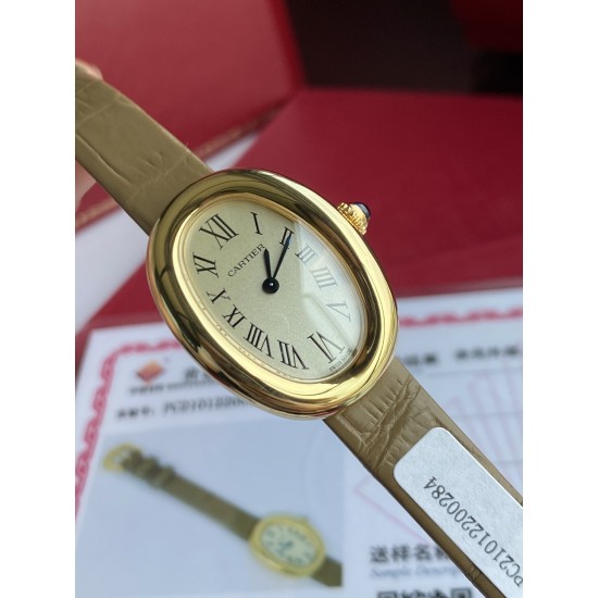 卡地亚浴缸系列卡家又一经典之作浴缸系列。实物拿到手的时候大吃一惊,颜值高 !椭圆外型的感觉正是典雅欧风浴缸形状,这也太好看了吧!相比蓝气球段位要高出不少一会儿观摩下公价便知主要是因为通体包真金……Baignoire浴缸系列腕表,小号表款,石英机芯。精钢包18K黄金表壳。包18K黄金圆珠形表冠,镶嵌一颗凸圆形蓝宝石。镀银表盘,剑形蓝钢指针,蓝宝石水晶镜面。灰褐色鳄鱼皮表带,包18K黄金针扣式表扣。表壳尺寸:32x26毫米厚度:8毫米防水深度3巴(约30米)生活防水 卡地亚浴缸系列卡家又一经典之作浴缸系列。实物拿到手的时候大吃一惊,颜值高 !椭圆外型的感觉正是典雅欧风浴缸形状,这也太好看了吧!相比蓝气球段位要高出不少一会儿观摩下公价便知主要是因为通体包真金……Baignoire浴缸系列腕表,小号表款,石英机芯。精钢包18K黄金表壳。包18K黄金圆珠形表冠,镶嵌一颗凸圆形蓝宝石。镀银表盘,剑形蓝钢指针,蓝宝石水晶镜面。灰褐色鳄鱼皮表带,包18K黄金针扣式表扣。表壳尺寸:32x26毫米厚度:8毫米防水深度3巴(约30米)生活防水