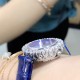 实拍 萧邦新款不断 重点推荐 重磅来袭 LHEUR DU DIAMANT珠宝镶系列，全套精钢镂空打造，光滑精致无暇，采用最新手法三爪镶石工艺，与原装正品一致，尺寸及细节完美至无可挑剔，整表美轮美奂由你任意搭配出行或各种宴会派对，该款专用进口机械机芯，整机保持原状态无改动，稳定性众所周知！表扣饱满不显臃肿，七颗钻石及整个表扣呈现的弧度与镂空的鸟巢壳身完美绝配，搭配之对应效果令你无可挑剔，表带制作精良，狠下本钱采用进口高光牛皮 一点也不逊于市场的一般鳄鱼皮。