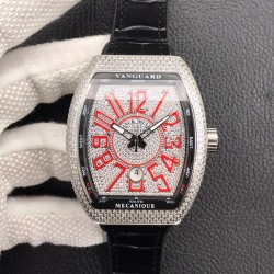 法兰克 穆勒 ❤️Franck Muller V45 SC DT系列⌚️54*42*15mm 瑞士2824全自动机械机芯 蓝光镀膜玻璃 316精钢鑫表壳 3D立体字面 牛皮表带底部橡胶  针扣   糅合运动设计风格 中间完美弧线夹层设计 尽显绅士品味 一如既往的酷