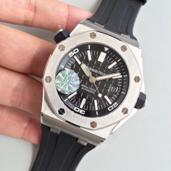 到货,JF出品 AP爱彼 15710系列 皇家橡树离岸型系列机械男表V8版本,背透3120机芯是革命性的升级,双面蓝宝石镜面,橡胶包覆层螺丝锁入式表冠,防磁装置,42mm*13.8mm。性价比最高的爱彼神器!完美。 到货,JF出品 AP爱彼 15710系列 皇家橡树离岸型系列机械男表V8版本,背透3120机芯是革命性的升级,双面蓝宝石镜面,橡胶包覆层螺丝锁入式表冠,防磁装置,42mm*13.8mm。性价比最高的爱彼神器!完美。