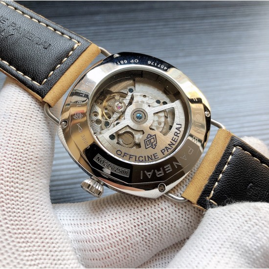 品牌:沛纳海--PANERAI 系列:PAM00425 类型:男士顶级腕表 机芯:全自机动械机芯 表壳:316L精表钢壳 镜面:矿强物化玻璃 皮带:进口真牛皮表带 三杰卓非越凡 尽显男士魅尺力寸:直径44mm 厚度16mm。 品牌:沛纳海--PANERAI 系列:PAM00425 类型:男士顶级腕表 机芯:全自机动械机芯 表壳:316L精表钢壳 镜面:矿强物化玻璃 皮带:进口真牛皮表带 三杰卓非越凡 尽显男士魅尺力寸:直径44mm 厚度16mm。