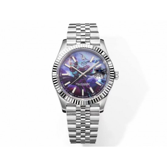 VAS厂爆改ROLEX 劳力士41mm日志系列 突破极限!整表的精彩细节如下:1.搪瓷绘画字面,指针夜光采用瑞士夜光,跟原版一样,夜光明亮。 2.全表釆用904L精钢材质!表壳与表带1比1复制,细节完美还原正品!表带和壳套无缝连接!表扣logo!特别优秀!配带感舒适!3.机芯采用瑞士ETA2836机芯走时精准,动能强悍!日历印刷字体精良!只有少量到货!先抢先得!VAS出品,必出精品 VAS厂爆改ROLEX 劳力士41mm日志系列 突破极限!整表的精彩细节如下:1.搪瓷绘画字面,指针夜光采用瑞士夜光,跟原版一样,夜光明亮。 2.全表釆用904L精钢材质!表壳与表带1比1复制,细节完美还原正品!表带和壳套无缝连接!表扣logo!特别优秀!配带感舒适!3.机芯采用瑞士ETA2836机芯走时精准,动能强悍!日历印刷字体精良!只有少量到货!先抢先得!VAS出品,必出精品