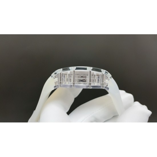 RM理查德米勒~   ［Richard Mille ］  水晶壳 机械机芯