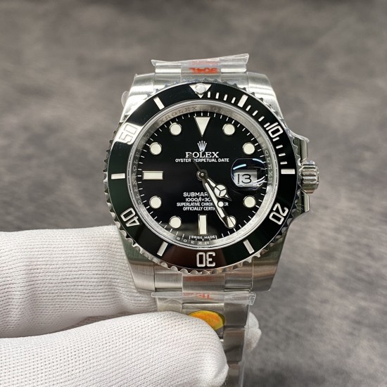 【N厂出品】劳力士 黑水鬼 2836机 904L V10 40MM！出货实拍