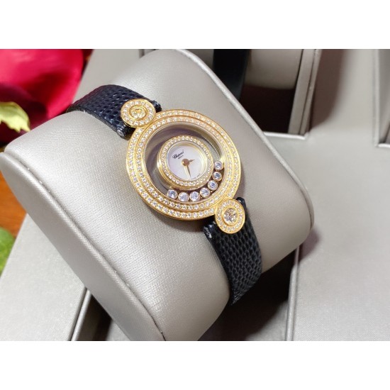 实拍 萧邦 Chopard 小圆双包双排钻 Happy Stort 珠表 内、外蓝宝石水晶玻璃 微型按调EAT瑞士机芯 密爪包镶钻!新潮珍珠贝母表盘刻度 款型特色鲜明。表壳尺寸约:28mm 实拍 萧邦 Chopard 小圆双包双排钻 Happy Stort 珠表 内、外蓝宝石水晶玻璃 微型按调EAT瑞士机芯 密爪包镶钻!新潮珍珠贝母表盘刻度 款型特色鲜明。表壳尺寸约:28mm
