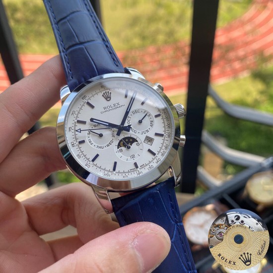 【最新】：ROLEX 劳力士 【机芯】：全自动机械机芯【镜面】：矿物质强化玻璃尺寸：直径41mm厚12mm！
