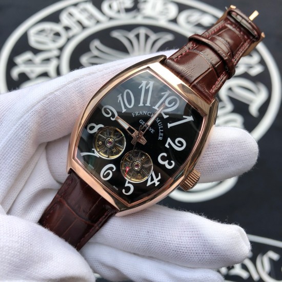 ⭐️法兰克穆勒 Franck Muller ⚜️尺寸 40*55mm ⌚️锥桶型立体壳身⚙️ 全自动镂空双飞轮机芯 头层小牛皮表带原装针扣独特的F M风格 只为专属打造 BG™️ 出品 ✈️ ⭐️法兰克穆勒 Franck Muller ⚜️尺寸 40*55mm ⌚️锥桶型立体壳身⚙️ 全自动镂空双飞轮机芯 头层小牛皮表带原装针扣独特的F M风格 只为专属打造 BG™️ 出品 ✈️