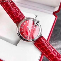 商品编号:38610118CARTIER 卡地亚蓝汽球V2版 中号33MM 1比1壳带 全自动机芯｛进口机芯｝双卜形蓝宝石水晶玻璃[色][色]商品规格:默认规格