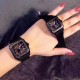 卡地亚-Cartier❥山度士情侣对表❥进口石英机芯❥镀膜玻璃镜面❥尺寸：大号39mm！小号33mm！