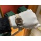 劳力士咖啡日志31mm316L精钢材质间金镀18K玫瑰金