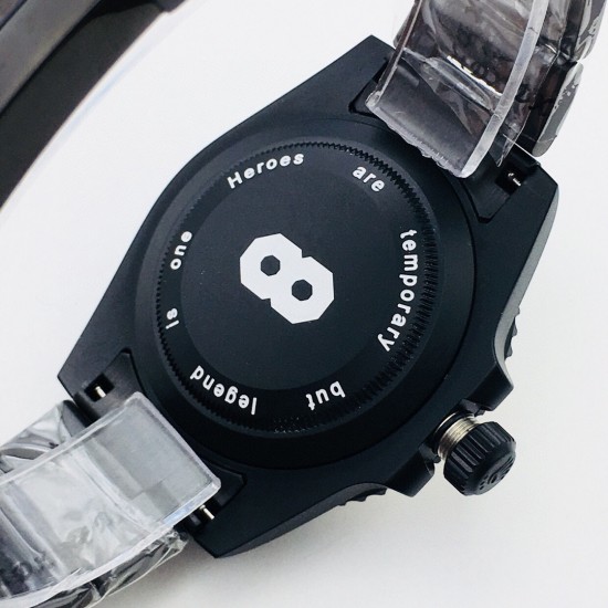 【BLAKEN新品强势来袭】劳.力士ROLEX mamba 科比•布莱恩特独家纪念款限量发售,为伟大而诞生!1⃣️904L精钢材质表壳与表链全新DLC镀黑工艺+防指纹涂层,让表面坚如磐石具有完美的光泽度和韧性!2⃣️搭载top级打磨Asia-2836机芯,走时精准!3⃣️手表背面刻有(Heroes are temporary, but legend is one.英雄是一时的,但传奇是一世的)以此纪念伟大的篮球巨星科比•布莱恩特,曼巴精神永不落幕!BLAKEN新品!数量有限,售完即止! 【BLAKEN新品强势来袭】劳.力士ROLEX mamba 科比•布莱恩特独家纪念款限量发售,为伟大而诞生!1⃣️904L精钢材质表壳与表链全新DLC镀黑工艺+防指纹涂层,让表面坚如磐石具有完美的光泽度和韧性!2⃣️搭载top级打磨Asia-2836机芯,走时精准!3⃣️手表背面刻有(Heroes are temporary, but legend is one.英雄是一时的,但传奇是一世的)以此纪念伟大的篮球巨星科比•布莱恩特,曼巴精神永不落幕!BLAKEN新品!数量有限,售完即止!