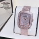 实拍 伯爵-Piaget 非凡珍品系列情侣腕表 瑞士石英机芯 蓝宝石玻璃镜面 表壳尺寸小号25x30mm 大号35x40mm厚度约8mm 实拍 伯爵-Piaget 非凡珍品系列情侣腕表 瑞士石英机芯 蓝宝石玻璃镜面 表壳尺寸小号25x30mm 大号35x40mm厚度约8mm