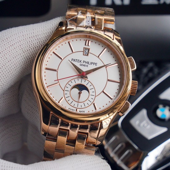 2020新款 百达翡丽 (实拍图)Patek Philippe 贵族的艺术品!搭配进口9100多功能机芯(0返修)功能(24小时,星期,星辰,月份)进口316精钢!搭配意大利进口小牛皮!原装折叠扣!尺寸42mm。耐磨防刮蓝宝石玻璃!超强防水50米!简约而不简单!你永远无法拥有一块百达翡丽,你只是在替你的后代保管他. ( 慎重承诺 : 产品实物光泽手感更佳精湛 字盘刻度栩栩如生 壳套工艺都是宗师级别轻身检验 加上新时代机器高技锻造 上手震撼尊贵非凡。你值得拥有!⚠️请认准独家品质 2020新款 百达翡丽 (实拍图)Patek Philippe 贵族的艺术品!搭配进口9100多功能机芯(0返修)功能(24小时,星期,星辰,月份)进口316精钢!搭配意大利进口小牛皮!原装折叠扣!尺寸42mm。耐磨防刮蓝宝石玻璃!超强防水50米!简约而不简单!你永远无法拥有一块百达翡丽,你只是在替你的后代保管他. ( 慎重承诺 : 产品实物光泽手感更佳精湛 字盘刻度栩栩如生 壳套工艺都是宗师级别轻身检验 加上新时代机器高技锻造 上手震撼尊贵非凡。你值得拥有!⚠️请认准独家品质