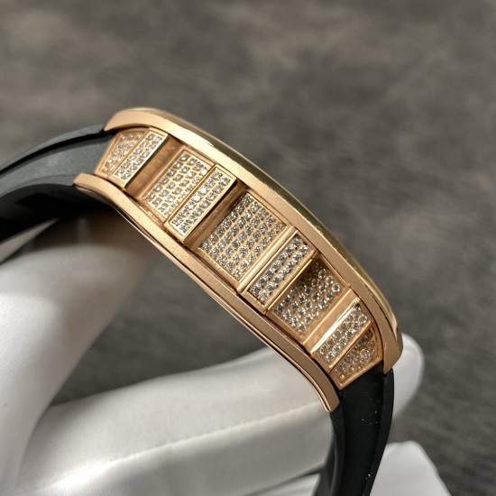 Richard Mille 理查德米勒系列,亲民版!一比一复刻 !全镂空骷髅头 腕表 简约无钻款 酒桶型镂空表盘 橡胶黑色表带 加了碳素!防水效果杠杠的!出货实拍 Richard Mille 理查德米勒系列,亲民版!一比一复刻 !全镂空骷髅头 腕表 简约无钻款 酒桶型镂空表盘 橡胶黑色表带 加了碳素!防水效果杠杠的!出货实拍