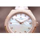 实拍【Vacheron Constantin江诗丹顿】纵横四海系列OVERSEAS女款小号型钢带款——一款极具魅力和旅行精神的女性腕表【表壳】直径36mm适合大部分女性佩戴,84颗圆形切割施华洛水更是钻璀璨夺目 【表盘】简约的大三针设计 旭日纹缎面拉丝的工艺处理 深邃优雅 时标均带白色夜光涂层 【机芯】CITIZEN8系列改Cal.5300机芯(机芯稳定零返修 ) 原装18k纳米镀金质摆陀 实拍【Vacheron Constantin江诗丹顿】纵横四海系列OVERSEAS女款小号型钢带款——一款极具魅力和旅行精神的女性腕表【表壳】直径36mm适合大部分女性佩戴,84颗圆形切割施华洛水更是钻璀璨夺目 【表盘】简约的大三针设计 旭日纹缎面拉丝的工艺处理 深邃优雅 时标均带白色夜光涂层 【机芯】CITIZEN8系列改Cal.5300机芯(机芯稳定零返修 ) 原装18k纳米镀金质摆陀