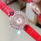 实拍 萧邦HAPPY DIAMONDS系列萧邦标志性的女士腕表系列,时尚而柔美 内部搭载瑞士石英机芯 动感十足的表壳搭配皮革表带 带镂空装饰的表盘极具现代感 完美体现萧邦悠然自在的生活态度 五颗标志性灵动钻石随着爱心钻石欢快起舞、流光溢彩 一如既往的顶级品质 认准独家实拍细节 实拍 萧邦HAPPY DIAMONDS系列萧邦标志性的女士腕表系列,时尚而柔美 内部搭载瑞士石英机芯 动感十足的表壳搭配皮革表带 带镂空装饰的表盘极具现代感 完美体现萧邦悠然自在的生活态度 五颗标志性灵动钻石随着爱心钻石欢快起舞、流光溢彩 一如既往的顶级品质 认准独家实拍细节
