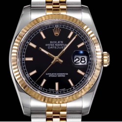 少量到货AR超强神作 ROLEX DATEJUST超级904L最强V2升级版日志型36系列腕表，表壳表带运用超级904L铸造而成，并行代购版DATEJUST，完美修正十年间所有副本的不足和缺陷，36mm表径，搭载3135机并搭配正品代购包装物料，重新定义最高品质的DATEJUST副本[拳头]            最强版A级副本DATEJUST【AR出品】