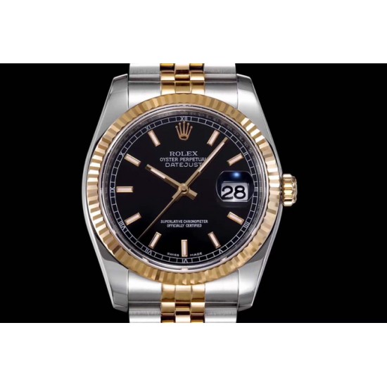 少量到货AR超强神作 ROLEX DATEJUST超级904L最强V2升级版日志型36系列腕表，表壳表带运用超级904L铸造而成，并行代购版DATEJUST，完美修正十年间所有副本的不足和缺陷，36mm表径，搭载3135机并搭配正品代购包装物料，重新定义最高品质的DATEJUST副本[拳头]            最强版A级副本DATEJUST【AR出品】