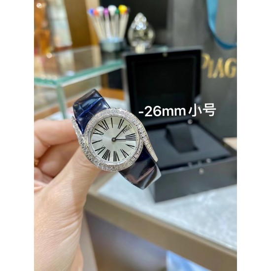 RF厂伯爵新款小号26mm。Limelight Gala系列的女性钻石手表是绝对诱惑的标志,表盘独特的6与9的造型,混合艺术,设计和珠宝,他们赞扬充满活力和大胆女性气质。在伯爵的眼里,每一位演绎人生故事的女主角,都注定拥有出众魅力!别出心裁,不断进阶超越。尺寸26mm 机芯:瑞士朗达机芯 玻璃:蓝宝石镜面 皮带:美洲鳄鱼皮 RF厂伯爵新款小号26mm。Limelight Gala系列的女性钻石手表是绝对诱惑的标志,表盘独特的6与9的造型,混合艺术,设计和珠宝,他们赞扬充满活力和大胆女性气质。在伯爵的眼里,每一位演绎人生故事的女主角,都注定拥有出众魅力!别出心裁,不断进阶超越。尺寸26mm 机芯:瑞士朗达机芯 玻璃:蓝宝石镜面 皮带:美洲鳄鱼皮