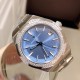 实拍【Vacheron Constantin江诗丹顿】纵横四海系列OVERSEAS女款小号型钢带款——一款极具魅力和旅行精神的女性腕表【表壳】直径36mm适合大部分女性佩戴,84颗圆形切割施华洛水更是钻璀璨夺目 【表盘】简约的大三针设计 旭日纹缎面拉丝的工艺处理 深邃优雅 时标均带白色夜光涂层 【机芯】CITIZEN8系列改Cal.5300机芯(机芯稳定零返修 ) 原装18k纳米镀金质摆陀! 实拍【Vacheron Constantin江诗丹顿】纵横四海系列OVERSEAS女款小号型钢带款——一款极具魅力和旅行精神的女性腕表【表壳】直径36mm适合大部分女性佩戴,84颗圆形切割施华洛水更是钻璀璨夺目 【表盘】简约的大三针设计 旭日纹缎面拉丝的工艺处理 深邃优雅 时标均带白色夜光涂层 【机芯】CITIZEN8系列改Cal.5300机芯(机芯稳定零返修 ) 原装18k纳米镀金质摆陀!