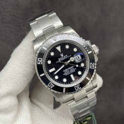VS新款劳力士水鬼预售。41mm全新壳型正品开模（不是拿40mm壳改的），搭载全新3235机芯，72小时动能储存。没错，72小时。市面3235机芯，2824/2836实际动能储存时间在38小时左右，只能放一个晚上。全新3235机芯实测可放一个周末不停，真正的一劳永逸。首批享三年内配件五折升级服务，畅享无虑，升级无忧。