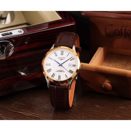 【最新】:浪琴 LONGINES 【类型】:开创者系列男士腕表【表带】:真牛皮表带【机芯】:【香港明珠4813】【镜面】:矿物质强化玻璃 尺寸:直径40mm 厚11mm! 【最新】:浪琴 LONGINES 【类型】:开创者系列男士腕表【表带】:真牛皮表带【机芯】:【香港明珠4813】【镜面】:矿物质强化玻璃 尺寸:直径40mm 厚11mm!