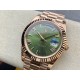 ROLEX 劳力士 玫金绿 日志 ～