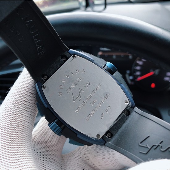 FRANCKMULLER 法兰克穆勒 F12 Lykan Hypersport 超跑限量款腕表,还记得速度激情7里面那款全球限量7辆的LYKAN超跑吗?携手FM限量打造跑车专属腕表! 尺寸宽40mm(连把头53mm),长55mm。搭载进口VK石英计时机芯,超立体内圈表盘,胶带采用LYKAN 跑车级轮胎橡胶!有电蓝 玫瑰金 黄金表壳供君选择!真是帅到没朋友三杰精致推荐男士多功能石英腕表 SJ为你精心打造超真实实物图拍摄 FRANCKMULLER 法兰克穆勒 F12 Lykan Hypersport 超跑限量款腕表,还记得速度激情7里面那款全球限量7辆的LYKAN超跑吗?携手FM限量打造跑车专属腕表! 尺寸宽40mm(连把头53mm),长55mm。搭载进口VK石英计时机芯,超立体内圈表盘,胶带采用LYKAN 跑车级轮胎橡胶!有电蓝 玫瑰金 黄金表壳供君选择!真是帅到没朋友三杰精致推荐男士多功能石英腕表 SJ为你精心打造超真实实物图拍摄