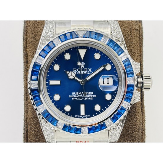 【VRS Factory2022墙裂推荐 市场最高版本】奢华大作,劳力士Rolex SUB潜航者后镶钻定制版!是奢华闪耀与永不退色的融合,更是经典潮流的不二之选!1⃣️【表壳】直径40MM。每一颗钻石/彩宝均来自奥地利(施华洛世奇原产地)经过严格的筛选,确保颜色,大小,火彩统一,专业珠宝镶嵌师精心镶嵌。2⃣️【表带】跟官网同步,904L蚝式钢完美还原坚固耐用的优良血统,效果可媲美原装。3⃣️【机芯】采用复刻界的机芯之王——搭配3135自动上旋机芯。VRS Factory匠心力作 敬请各路表友品鉴! 【VRS Factory2022墙裂推荐 市场最高版本】奢华大作,劳力士Rolex SUB潜航者后镶钻定制版!是奢华闪耀与永不退色的融合,更是经典潮流的不二之选!1⃣️【表壳】直径40MM。每一颗钻石/彩宝均来自奥地利(施华洛世奇原产地)经过严格的筛选,确保颜色,大小,火彩统一,专业珠宝镶嵌师精心镶嵌。2⃣️【表带】跟官网同步,904L蚝式钢完美还原坚固耐用的优良血统,效果可媲美原装。3⃣️【机芯】采用复刻界的机芯之王——搭配3135自动上旋机芯。VRS Factory匠心力作 敬请各路表友品鉴!