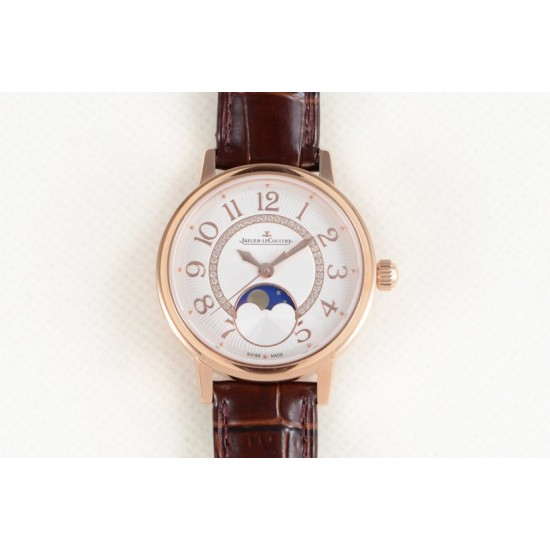 JL Factory最新力作 原版复刻 Jaeger-LeCoultre☘️积家Rendez-VousMoon月相腕表女神必备腕表,精钢/玫瑰金表壳,直径34mm,功能:日历.昼夜星晨,时分秒显示功能,功能与专柜一致,镶钻表圈,蓝宝石水晶表镜表背,银色玑镂表盘,精钢/玫瑰金指针,搭载925A/1自动上链机芯,动力存储40小时,防水50米。JL匠心之作 值得你品鉴! JL Factory最新力作 原版复刻 Jaeger-LeCoultre☘️积家Rendez-VousMoon月相腕表女神必备腕表,精钢/玫瑰金表壳,直径34mm,功能:日历.昼夜星晨,时分秒显示功能,功能与专柜一致,镶钻表圈,蓝宝石水晶表镜表背,银色玑镂表盘,精钢/玫瑰金指针,搭载925A/1自动上链机芯,动力存储40小时,防水50米。JL匠心之作 值得你品鉴!